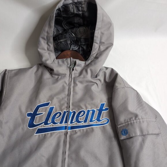Element Gray Puffer Jacket - Picture 3 of 11